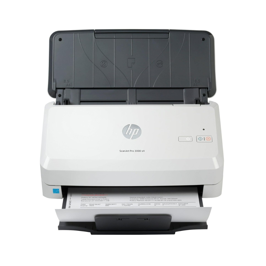 HP scanner on a white background